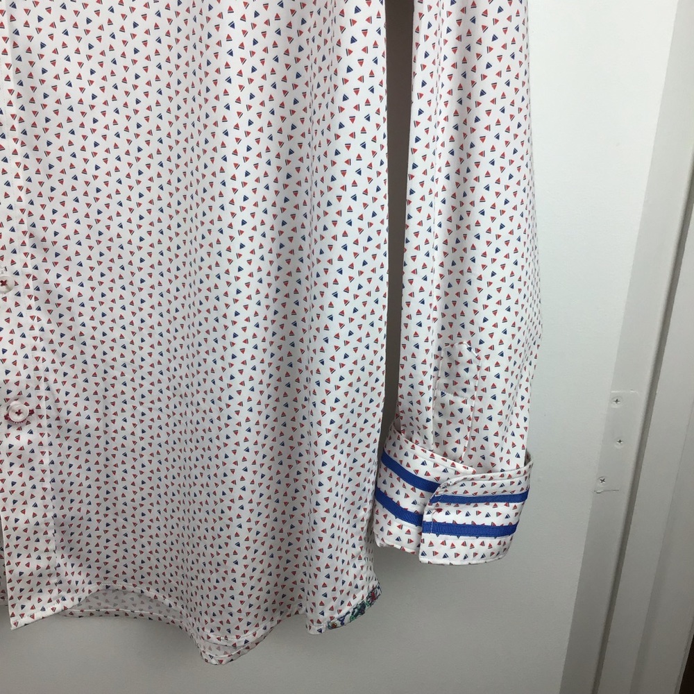 ROBERT GRAHAM Button Down Long Sleeve Shirt - Picture 3 of 8
